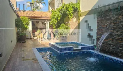 Lindo sobrado 4 dormitórios ,2 suítes, 4 vagas com piscina