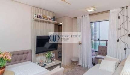 Lindo Apartamento com 2 dormitorios, Varanda, 1 vaga coberta no Aricanduva.