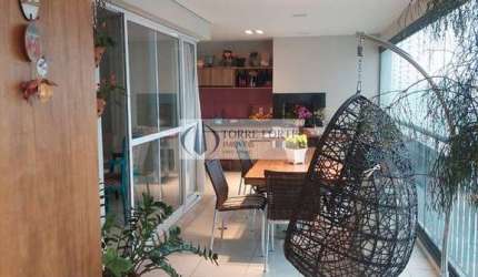 Lindo apartamento 3 dormitórios, 3 suítes, 3 vaga com varanda gourmet