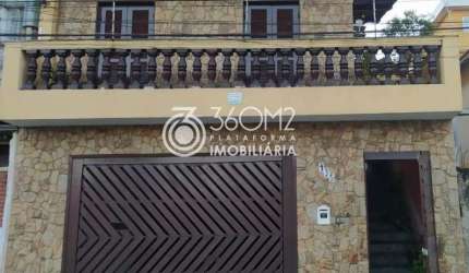 Casa para Venda em Santo André, Vila Linda, 3 dormitórios, 1 suíte, 3 banheiros, 4 vagas