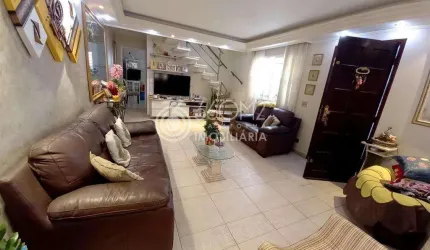 Sobrado para Venda em Santo André, Jardim Jamaica, 3 dormitórios, 1 suíte, 3 banheiros, 2 vagas