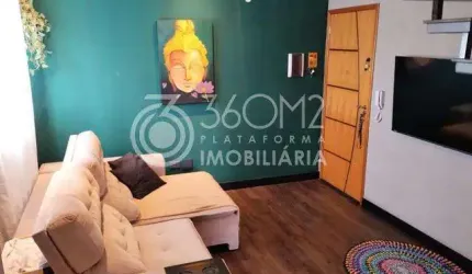 Cobertura para Venda em Santo André, Parque das Nações, 2 dormitórios, 1 suíte, 2 banheiros, 1 vaga