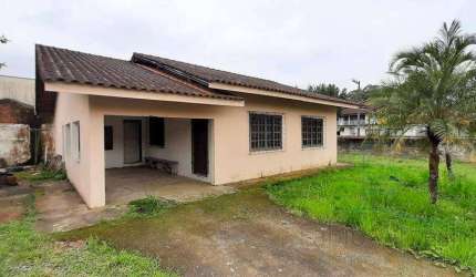 Vendo Terreno Esquina Itinha edificado com uma casa de Alvenaria