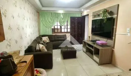 Sobrado com 3 dormitórios à venda, 204 m² por R$ 901.000,00 - Piraporinha - Diadema/SP