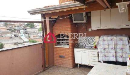 Linda cobertura duplex a venda em Pirituba, 4 dormitórios, quintal