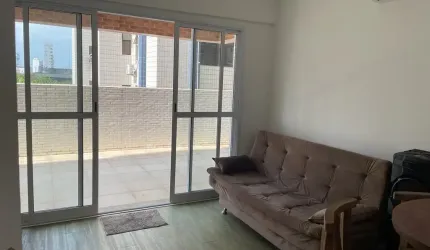 Apartamento com 1 quarto para alugar no Boqueirão, Santos , 65 m2 por R$ 4.200