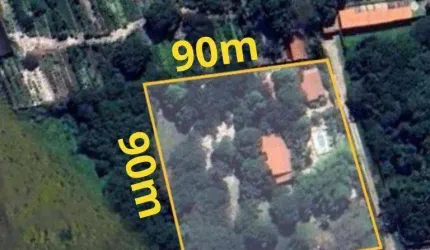 Sítio com 4 dormitórios à venda, 8100 m² por R$ 1.500.000,00 - Olho D'água - Eusébio/CE