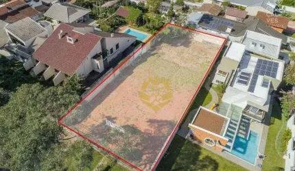 Terreno Excelente à venda, 1000 m² por R$ 2.100.000 - Jardim Social - Curitiba/PR!