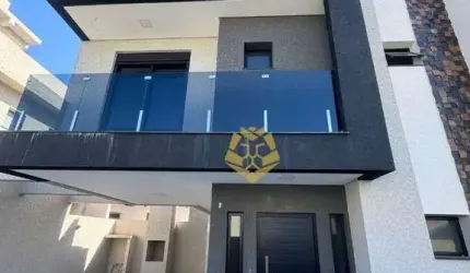 Excelente Sobrado Novo com 3 dormitórios à venda, 140 m² por R$ 850.000 - Xaxim - Curitiba/PR!