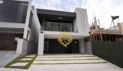 Excelente Casa com 3 dormitórios no Condomínio no Paysage Vivendas Do Bosque - à venda, 190 m² por R$ 1.199.000 - Santa Cândida - Curitiba/PR