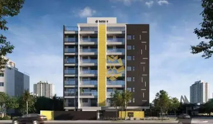 Apartamento com 1 dormitório à venda, 30 m² por R$ 411.391,03 - Mercês - Curitiba/PR
