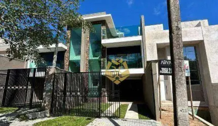 Luxuoso Tríplex com 3 dormitórios, 180 m² - venda por R$ 999.000 ou aluguel por R$ 7.500/mês - Abranches - Curitiba/PR