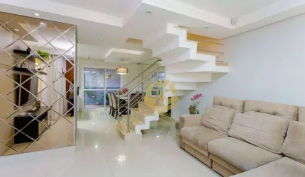 Espetacular casa com 3 dormitórios à venda, 224 m² por R$ 1.400.000 - Barreirinha - Curitiba/PR