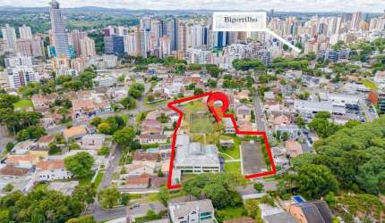 Terreno à venda, 7494 m² por R$ 30.000.000,00 - Bigorrilho - Curitiba/PR