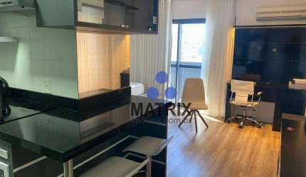 Studio com 1 dormitório, 35 m² - venda por R$ 450.000 ou aluguel por R$ 2300/mês - Centro - Curitiba/PR