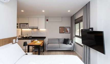 Apartamento com 1 quarto para alugar na Rua Afonso de Freitas, 320, Paraíso, São Paulo por R$ 4.900