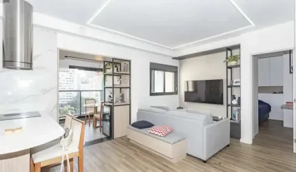 Apartamento com 1 quarto à venda na Rua Professor Doutor José Marques da Cruz, 148, Brooklin, São Paulo por R$ 1.060.000