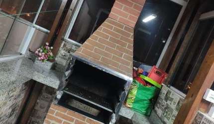 Cobertura para Venda em Santo André, Vila Tibiriçá, 2 dormitórios, 1 banheiro, 1 vaga