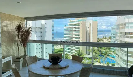 Apartamento 4 dormitórios para alugar, 131 m² por R$ 3.000/dia - Riviera de São Lourenço - Bertioga/SP
