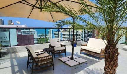Cobertura vista mar para venda em Riviera de São Lourenço