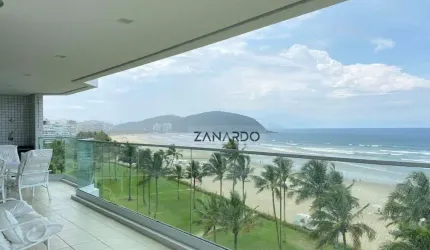 Apartamento Pé na Areia 5 dormitórios, 281 m² - venda por R$ 9.200.000,40 ou aluguel por R$ 28.000,40/mês - Riviera de São Lourenço - Bertioga/SP