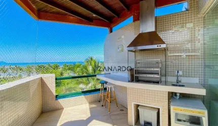 Cobertura pé na areia para venda em Riviera de São Lourenço