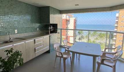 Apartamento Vista Mar 4 dormitórios para alugar, 170 m² por 2.700,40 - Riviera de São Lourenço - Bertioga/SP