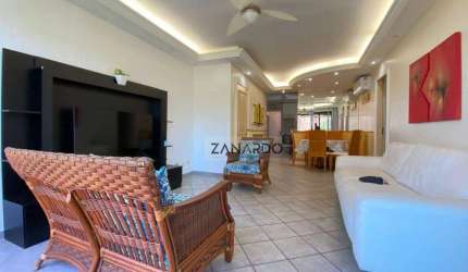 Apartamento Vista Mar 3 dormitórios para alugar, 114 m² por R$ 12.000/mês - Riviera de São Lourenço - Bertioga/SP