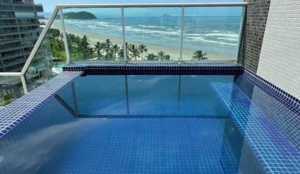 Cobertura Pé na Grama 5 dormitórios para alugar, 1 m² por R$ 30.000/mês - Riviera de São Lourenço - Bertioga/SP
