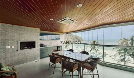 Apartamento pé na areia para temporada em Riviera de São Lourenço