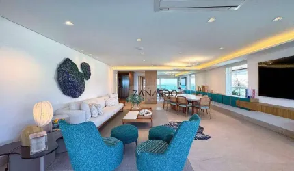 Apartamento pé na areia para venda no condomínio da Riviera de São Lourenço