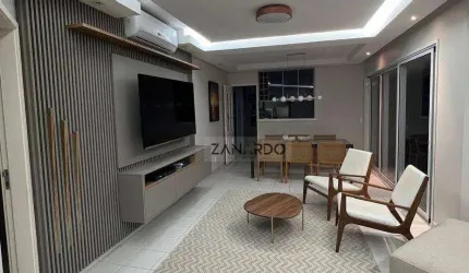 Apartamento 3 Suites + 1 suite de empregada para alugar, 142 m² por R$ 15.000/mês - Riviera de São Lourenço - Bertioga/SP