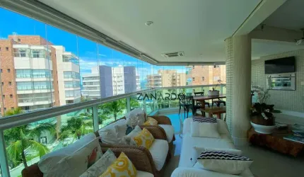 Apartamento 5 suítes, 192 m² - venda por R$ 8.500.000 ou aluguel por R$ 25.000/mês - Riviera de São Lourenço - Bertioga/SP
