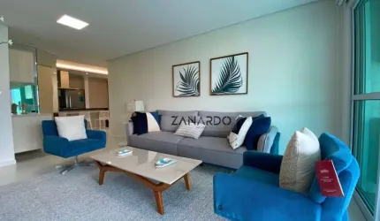 Apartamento novo 3 dormitórios sendo 1 suítes à venda, 131 m² por R$ 3.339.000 - Riviera de São Lourenço - Bertioga/SP