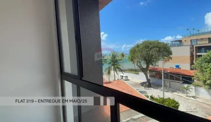 FLAT à venda, vista mar e pé na areia, Jardim Oceania, João Pessoa, PB