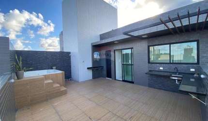 COBERTURA PARA VENDA COM 3 QUARTOS NO ICONIUM RESIDENSE JARDIM CIDADE UNIVERSITÁRIA JOÃO PESSOA PB
