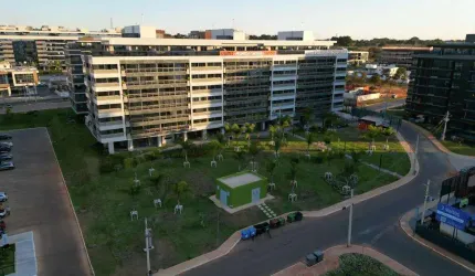 apartamento 4 quartos no noroeste sendo 4 suítes, elevador privativo, lazer completo com 4 vagas altíssimo padrão ao lado do parque Burle Marx novo pronto aceita financiamento
