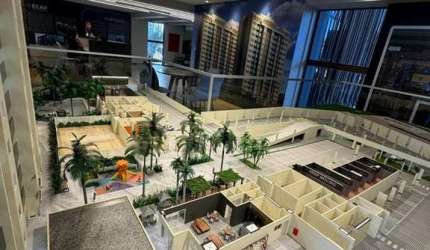 cobertuta linea no UP RESORT RESIDENCIAL AO LADO DA ESTAÇÃO DO METRO  QUADRA 102 SAMAMBAIA SUL