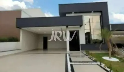 CASA TÉRREA NO CONDOMINIO RESIDENCIAL VIENA NA CIDADE DE INDAIATUBA - SP  Terreno: 250 m² Construção: 180 m²  3 Quartos, sendo 3 suítes (1 Master com
