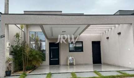 CASA TÉRREA PARA VENDA OU LOCAÇÃO NO CONDOMÍNIO JARDIM DOS IMPÉRIOS - VILA ITU NA CIDADE DE INDAIATUBA - SP  Área do Terreno: 150m² Área Construída: 1