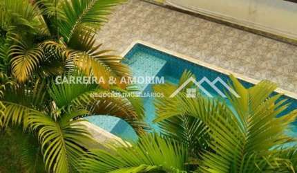 CASA A VENDA 492 M²,  6 DORMITÓRIOS, 4 SUÍTES, 8 VAGAS, CASA TODA AVARANDADA, POMAR, CHURRASQUEIRA, PISCINA, ALTO PADRÃO. FAZENDA DA ILHA. EMBU GUAÇU.