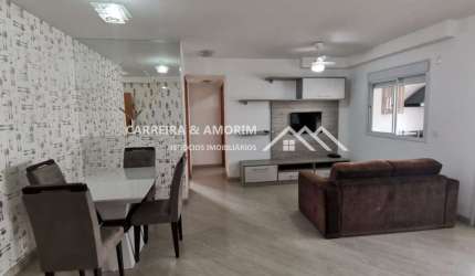 ALUGO APARTAMENTO SEMI MOBILIADO 61m², 01 DORMITÓRIO SENDO UMA SUÍTE, CONDOMÍNIO EDIFÍCIO TERRAMARA DI TREVISO, PANAMBY, PARAÍSO DO MORUMBI.