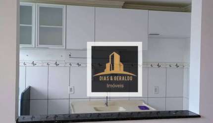 Apartamento com 2 dormitórios para alugar, 45 m² por R$ 1.854,37/mês - Palmeiras de São José - São José dos Campos/SP