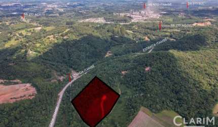 Chácara / sítio à venda na Pedra Azul, 2, Taquaral, Campo Largo por R$ 500.000