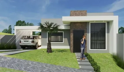 Casa com 3 quartos à venda na Antonio Gitkoski, 1001, Botiatuva, Campo Largo por R$ 640.000