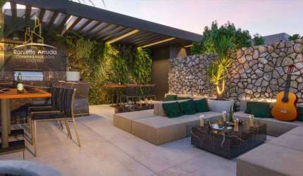 Apartamento com 2 dormitórios à venda, 60 m² por R$ 690.000,00 - Jardim Oceania - João Pessoa/PB