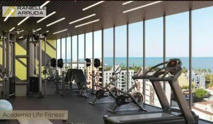Studio com 1 dormitório à venda, 22 m² por R$ 309.000,00 - Ponta de Campina - Cabedelo/PB