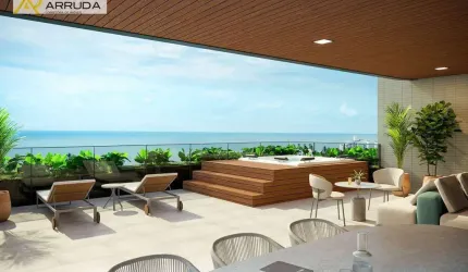 Apartamento com 3 dormitórios à venda, 111 m² por R$ 1.200.278,06 - Poço - Cabedelo/PB
