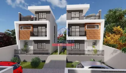 Sobrado alto padrão 4 dormitórios com suite  à venda, bairro Uberaba, Curitiba, PR R$ 749 MIL
