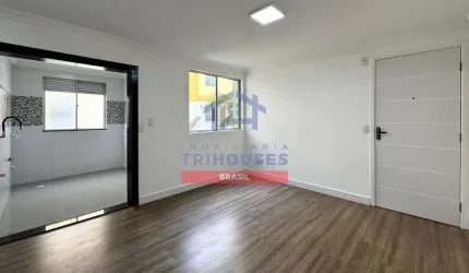 Excelenete apartamento térreo com 2 dormitórios à venda, Tatuquara, Curitiba, PR por R$190 mil